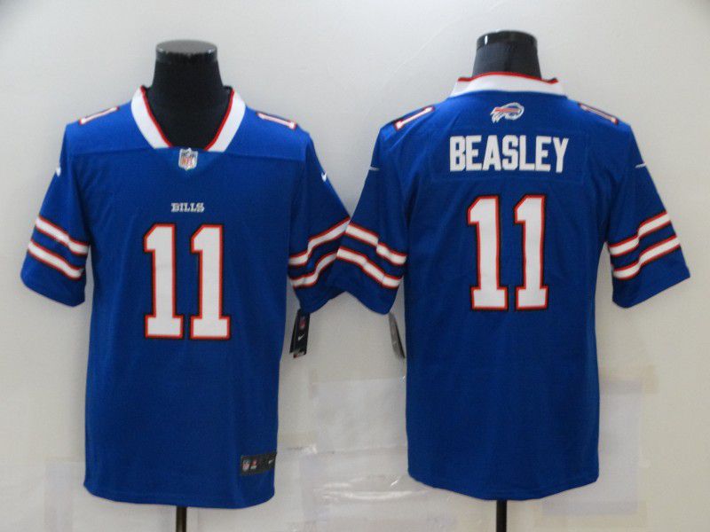 Men Buffalo Bills #11 Beasley Blue Nike Vapor Untouchable Limited 2020 NFL Nike Jerseys->new england patriots->NFL Jersey